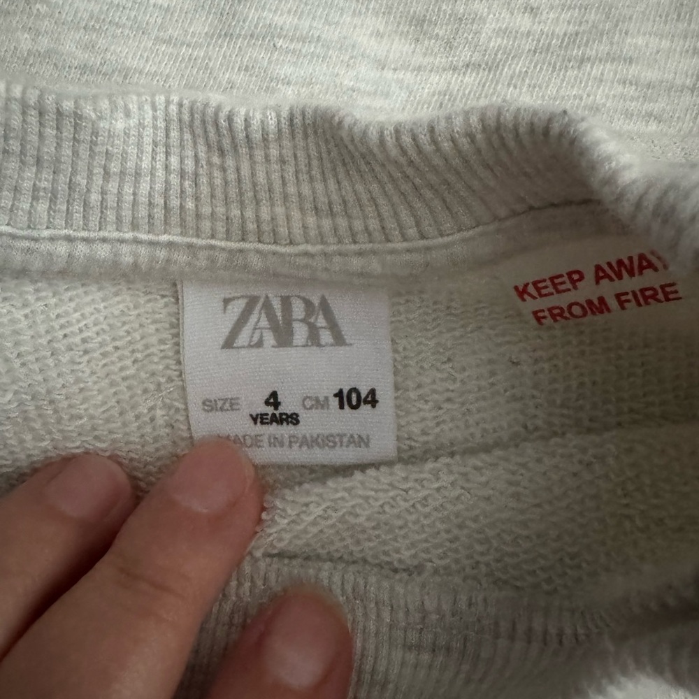 Zara Gray Kids sweatsuit - Picture 3 of 5